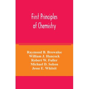 First-principles-of-chemistry