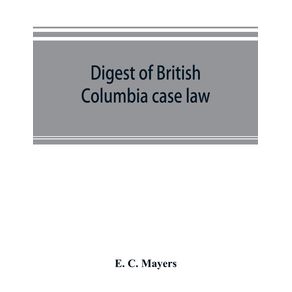 Digest-of-British-Columbia-case-law