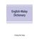 English-Malay-dictionary