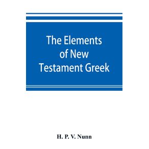 The-elements-of-New-Testament-Greek