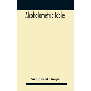 Alcoholometric-tables