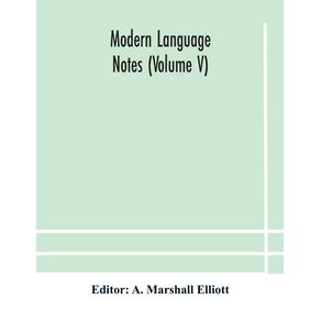 Modern-language-notes--Volume-V-