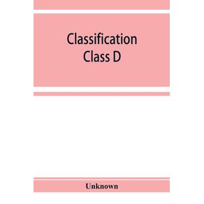 Classification.-Class-D