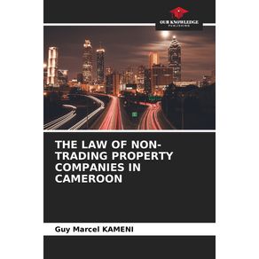 THE-LAW-OF-NON-TRADING-PROPERTY-COMPANIES-IN-CAMEROON