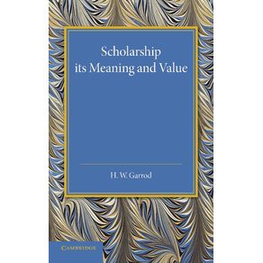 Scholarship