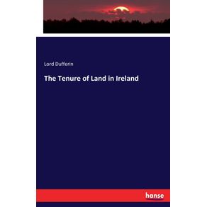 The-Tenure-of-Land-in-Ireland
