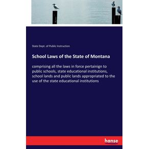 School-Laws-of-the-State-of-Montana