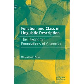 Function-and-Class-in-Linguistic-Description