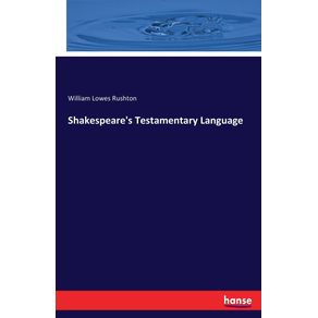 Shakespeares-Testamentary-Language