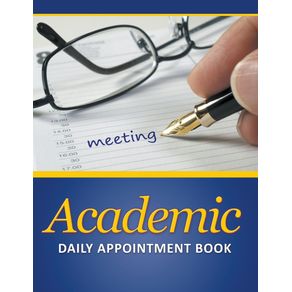 Academic-Daily-Appointment-Book