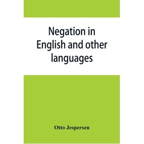 Negation-in-English-and-other-languages