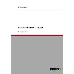 Pax-und-libertas-bei-Sallust