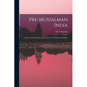 Pre-Mussalman-India