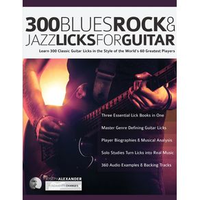 300-Blues-Rock-and-Jazz-Licks-for-Guitar