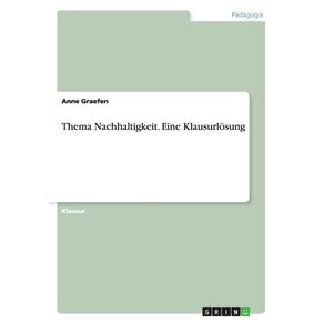 Thema-Nachhaltigkeit.-Eine-Klausurlosung