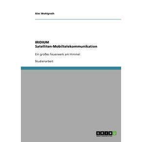 IRIDIUM-Satelliten-Mobiltelekommunikation