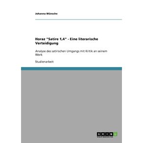 Horaz-Satire-14---Eine-literarische-Verteidigung