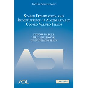 Stable-Domination-and-Independence-in-Algebraically-Closed-Valued-Fields