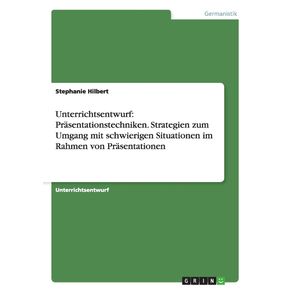 Unterrichtsentwurf