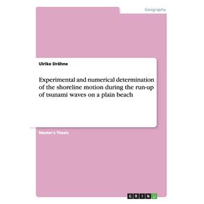 Experimental-and-numerical-determination-of-the-shoreline-motion-during-the-run-up-of-tsunami-waves-on-a-plain-beach