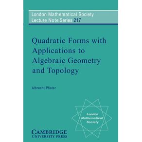 Quadratic-Forms-with-Applications-to-Algebraic-Geometry-and-Topology