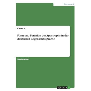 Form-und-Funktion-des-Apostrophs-in-der-deutschen-Gegenwartssprache