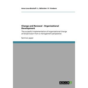 Change-and-Renewal---Organizational-Development