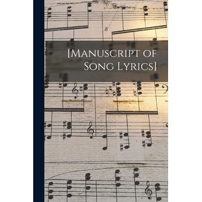 -Manuscript-of-Song-Lyrics-