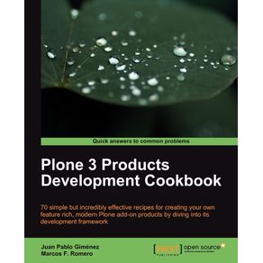 Plone-3-Products-Development-Cookbook