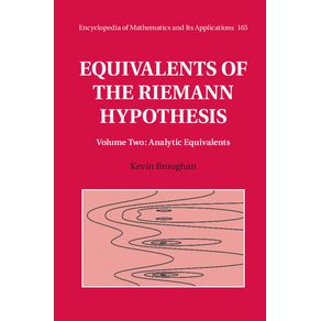Equivalents-of-the-Riemann-Hypothesis