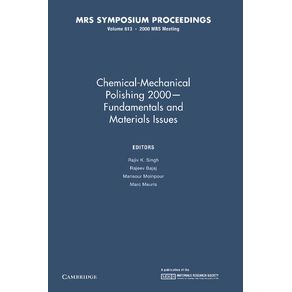 Chemical-Mechanical-Polishing-2000-Fundamentals-and-Materials-Issues