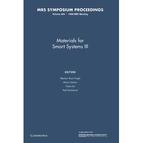Materials-for-Smart-Systems-III