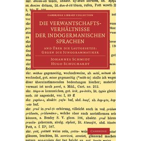 Die-Verwantschaftsverhaltnisse-Der-Indogermanischen-Sprachen