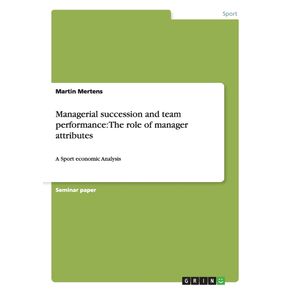 Managerial-succession-and-team-performance