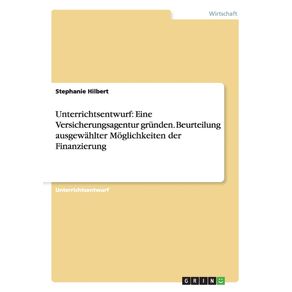 Unterrichtsentwurf