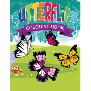 Butterflies-Coloring-Book