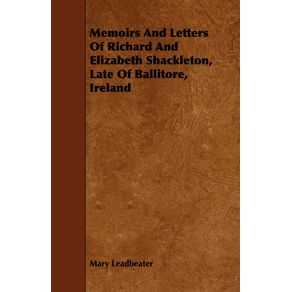 Memoirs-And-Letters-Of-Richard-And-Elizabeth-Shackleton-Late-Of-Ballitore-Ireland