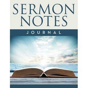 Sermon-Notes-Journal