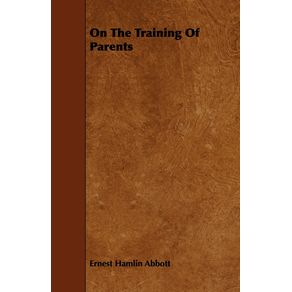 On-the-Training-of-Parents