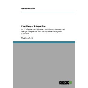 Post-Merger-Integration