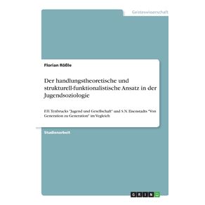 Der-handlungstheoretische-und-strukturell-funktionalistische-Ansatz-in-der-Jugendsoziologie