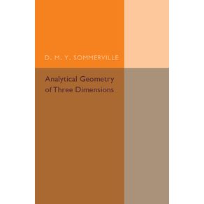 Analytical-Geometry-of-Three-Dimensions