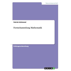 Formelsammlung-Mathematik