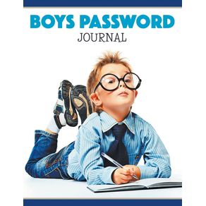 Boys-Password-Journal