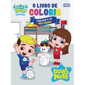 O-livro-de-colorir-Luccas-e-Gi-nas-ferias