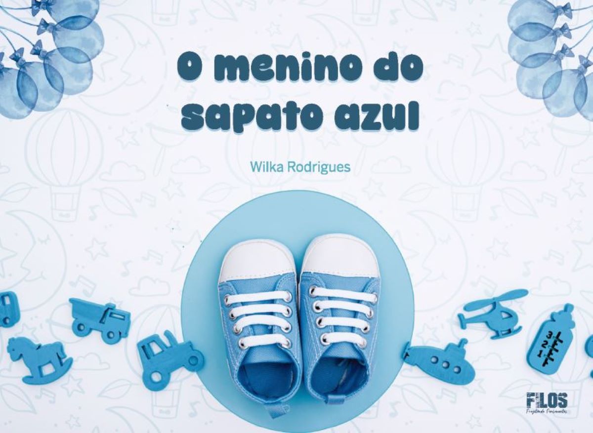 Capa do livro O menino do sapato azul