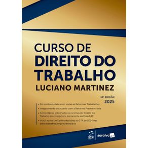 Curso-de-Direito-do-Trabalho---16a-Edicao-2025