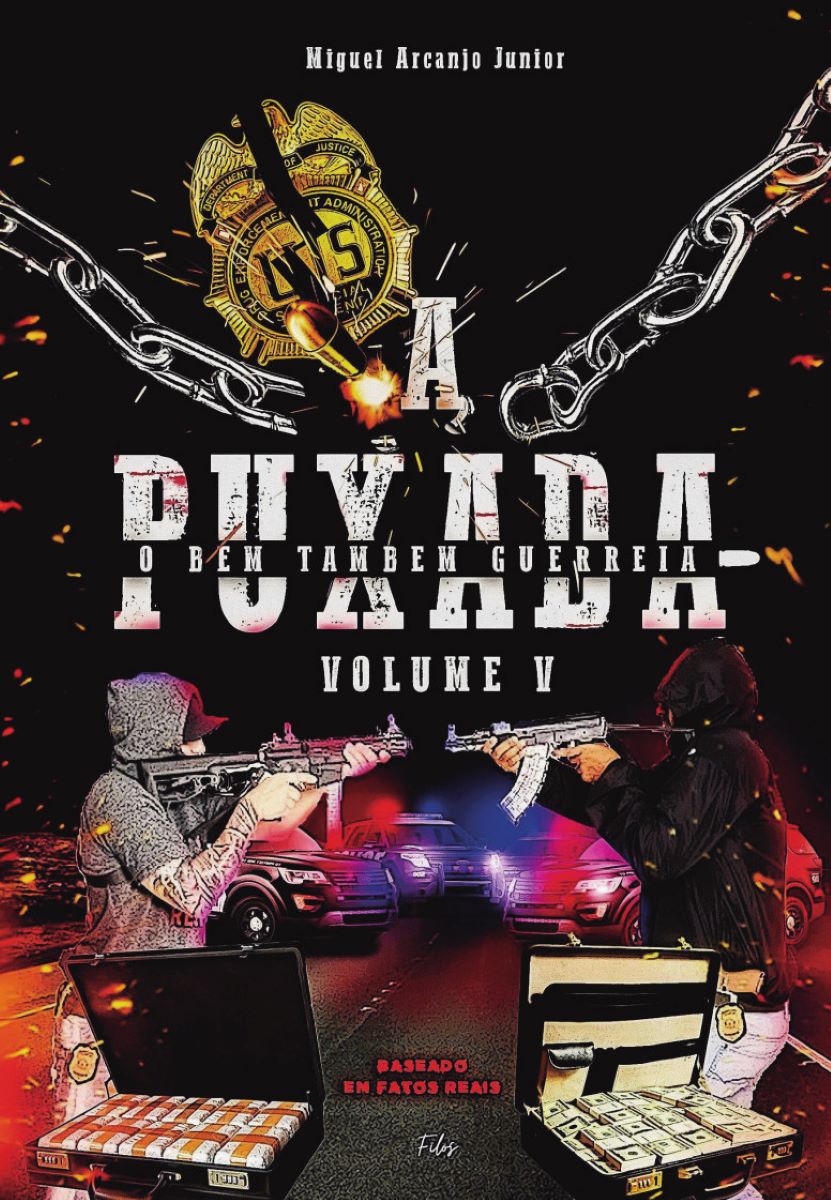 Capa do livro A puxada V: O bem também guerreia