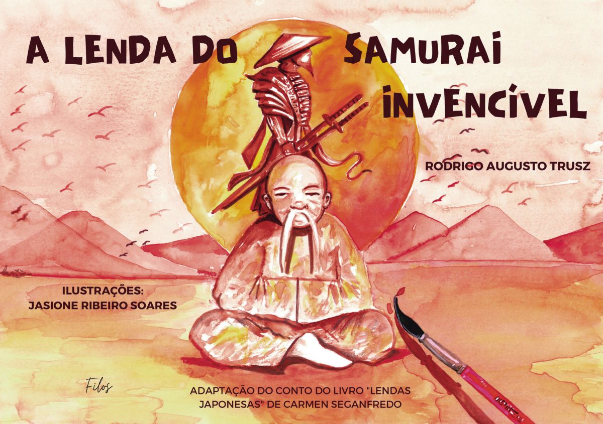 Capa do livro A lenda do samurai invencível
