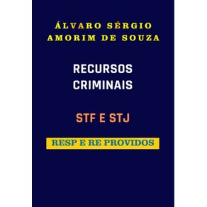 Recursos-Criminais---Stf-E-Stj
